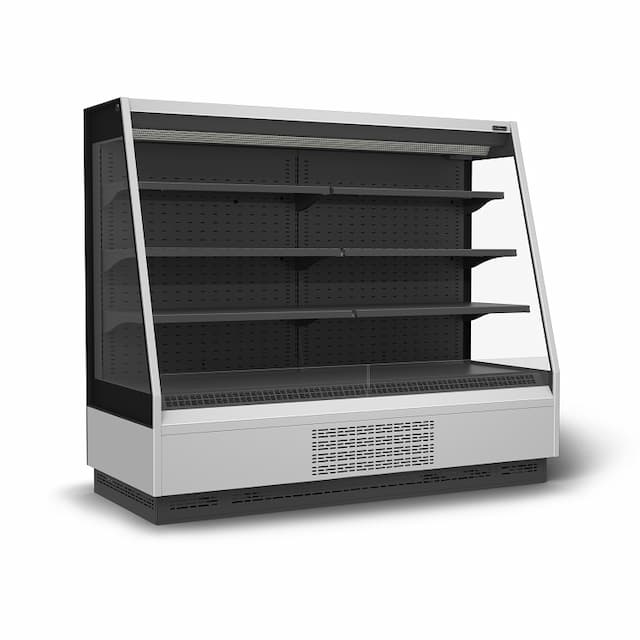 Витрина холодильная Carboma F16-08 TOKYO 2 VM 1,9-2 0030 бок металл с зеркалом