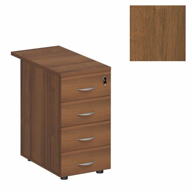 Приставная тумба Юнитекс Комфорт К.303 ОФ (40x75x75) французский орех