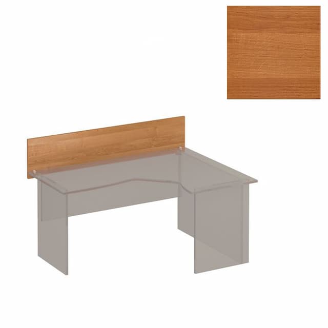 Экран настольный без кронштейнов Юнитекс Формула (160x38x1.6) ФР 414 ОЕ ольха европейская