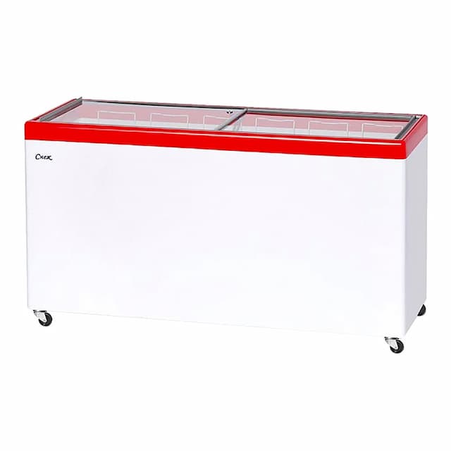 Ларь морозильный Снеж МЛП-600 (красный)
