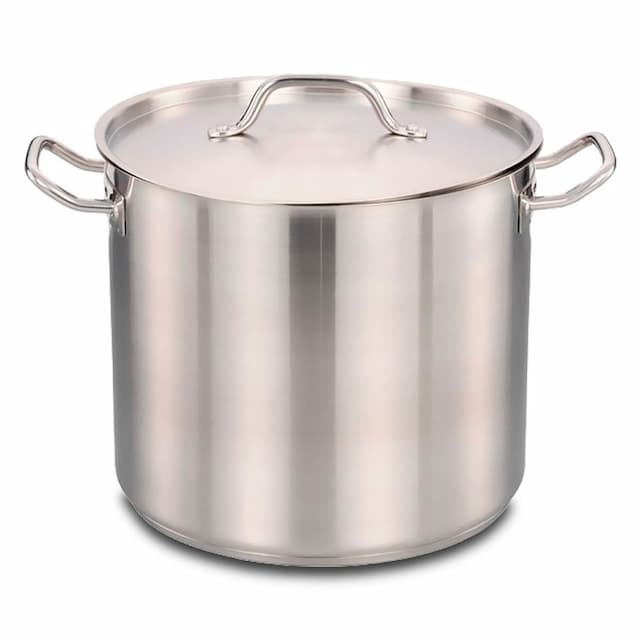 Кастрюля INDOKOR PROFESSIONAL нерж.сталь 8,4Л, 22Х22СМ с крышкой ZX-DST-22008 (35991)