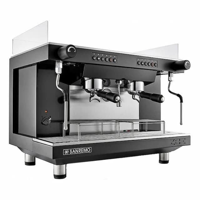 Кофемашина Sanremo Zoe Kompact 2 гр. полуавтомат, чёрная