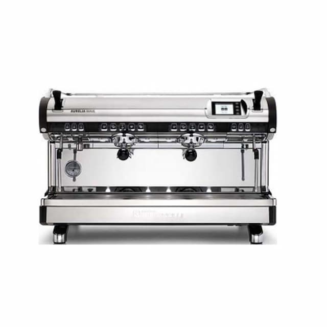 Кофемашина-автомат NUOVA SIMONELLI AURELIA WAVE 2GR V 220V BLACK+HIGH GROUPS+LED