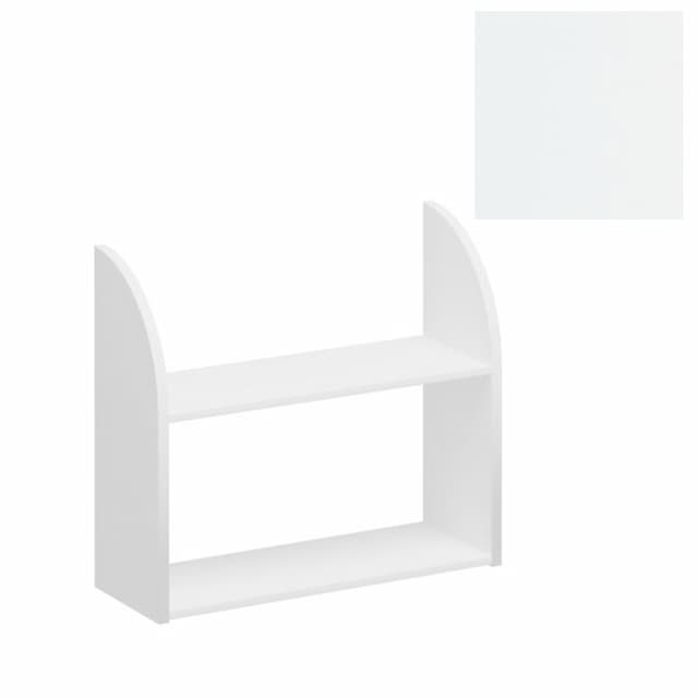Полка навесная Юнитекс К.704 БП (80x28x70) белый премиум