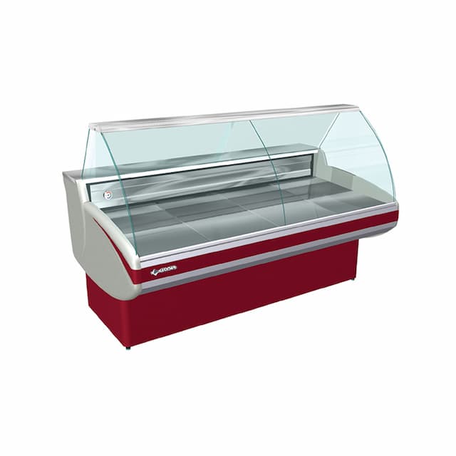 Холодильная витрина CRYSPI Gamma-2 1200 LED с боковинами