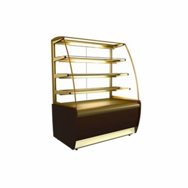 Витрина кондитерская Kayman K-ВК-1300 бронза
