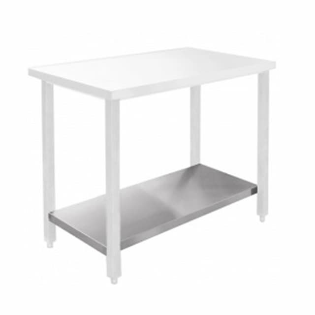 Стол производственный Abat СПРО-6-3 (столешница-нерж., каркас с полкой-нерж.)