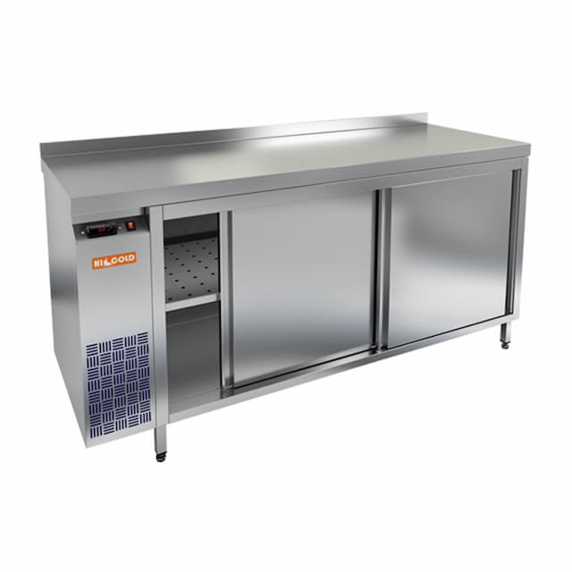 Стол тепловой пристенный двери купе Hicold TS 16 GN
