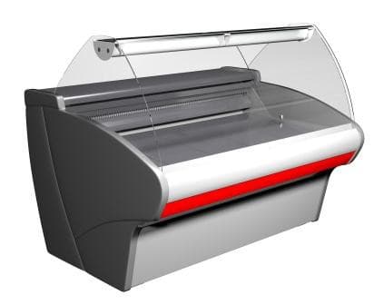 Витрина холодильная Полюс BAVARIA ВХС-1,25 Сarboma G110 (G110 SM 1,25-1) (статика)